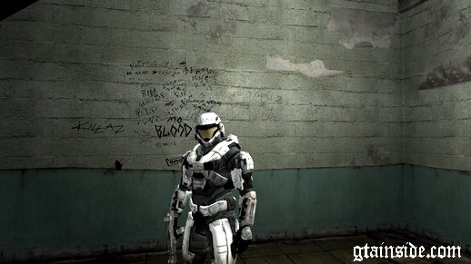  Halo Reach Spartan White