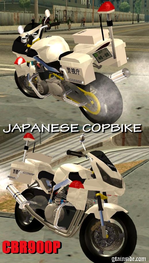 CBR900P Japanese Cop Bike