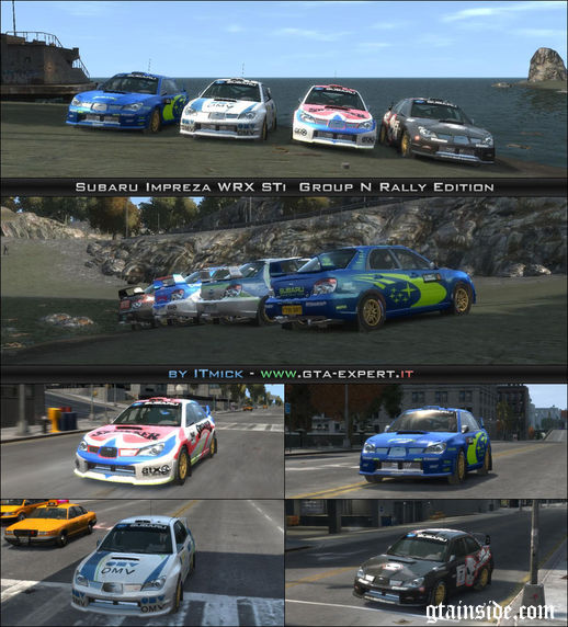 Subaru Impreza WRX STi Group N Rally Edition