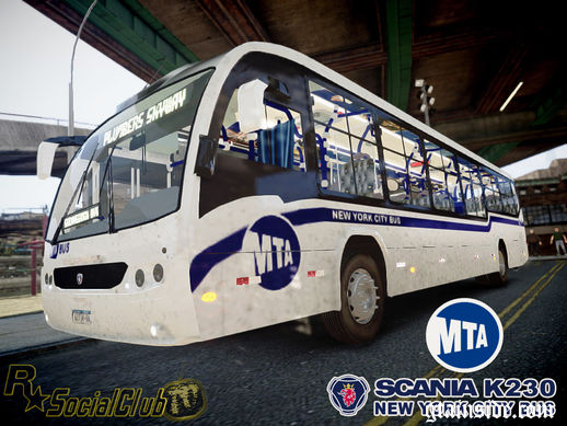 Scania K230 MTA New York City Bus