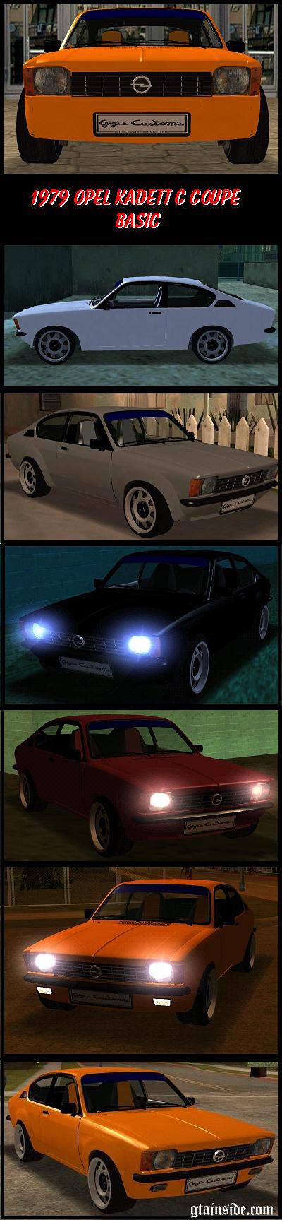 Opel Kadett C Coupe - Basic