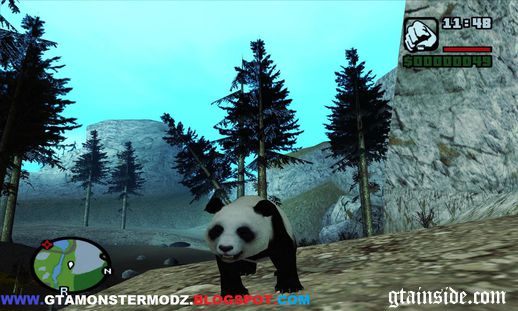 Giant Panda Skin Mod