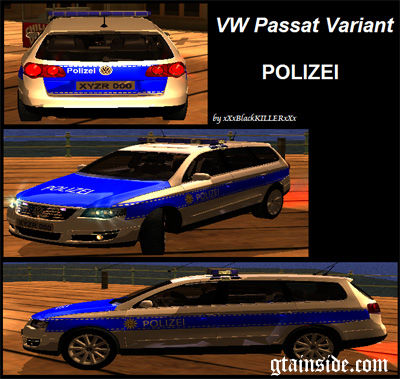 VW Passat Variant Polizei