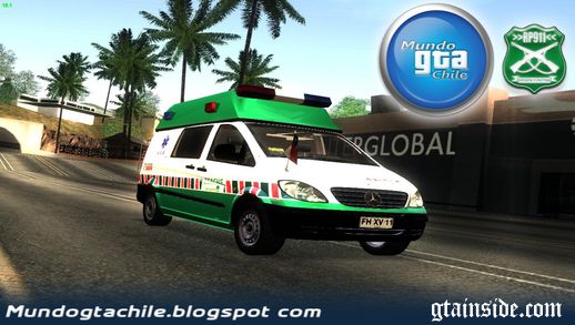 Mercedes Benz Vito Ambulancia ACHS 2012