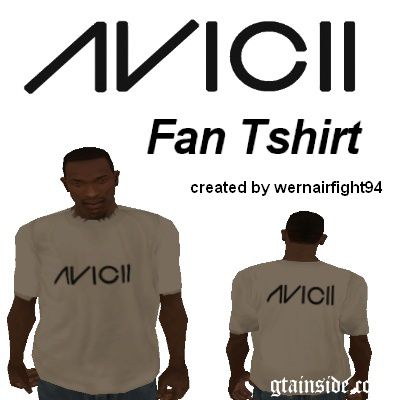 Avicii Fan Tshirt