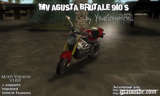 MV Agusta Brutale 910s v1.0.0