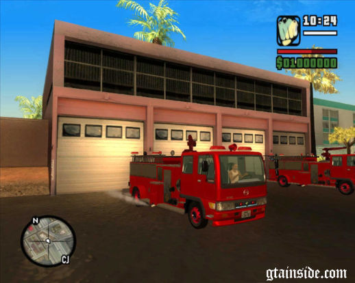 Hino Ranger Fire Truck Fixed