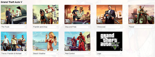 GTA 5 Artwork Wallpaper Pack