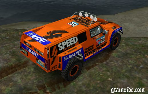 Hummer Robby Gordon DAKAR 2013 Paintjob official