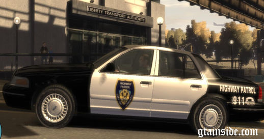 2000 Ford Crown Victoria - HighWayPatrol Liberty city