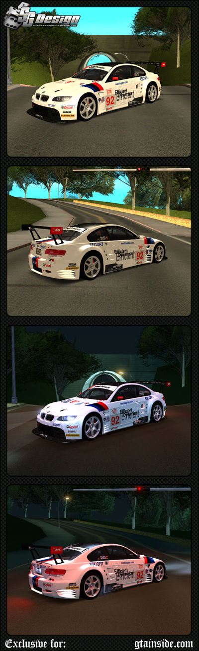 BMW E92 M3 GT2 #92 - Stock