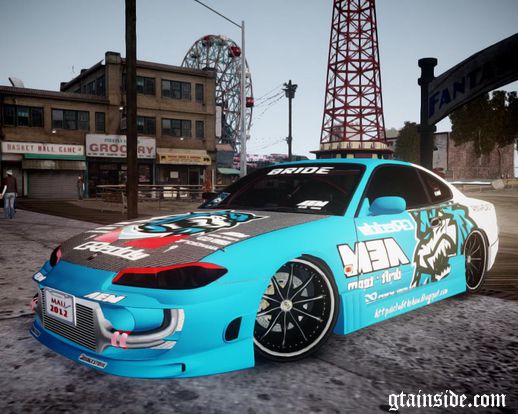 Nissm Silvia S15 Blue Tiger