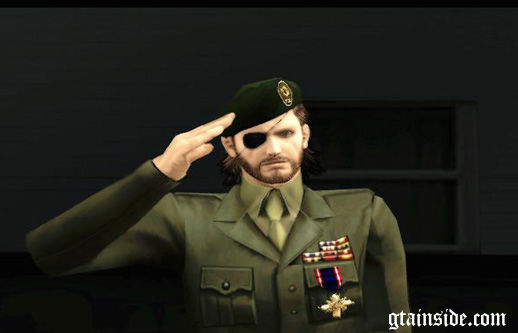 Big Boss Metal Gear Solid 3