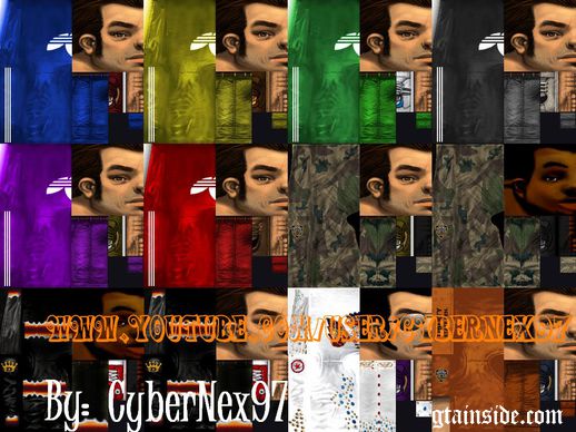 Pack of Skins for GTA 3