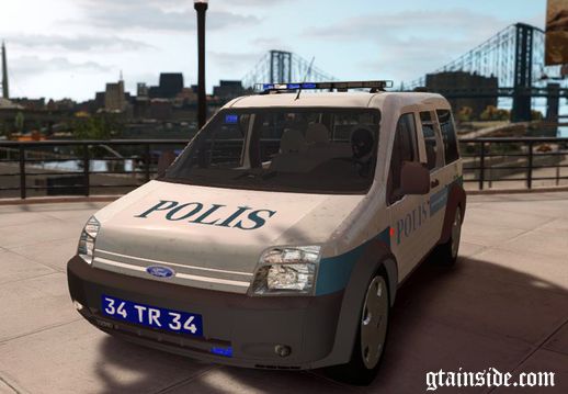 Ford Transit Connect Turkish Police ELS