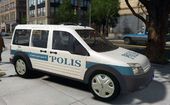 Ford Transit Connect Turkish Police ELS