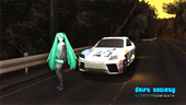 Mazda RX-8 Hatsune Miku Itasha Paint Job