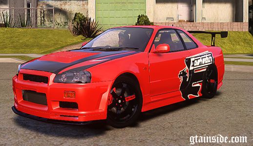 Nissan Skyline GT-R R34 Underground Style