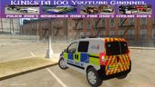 British Police Peugeot Bipper