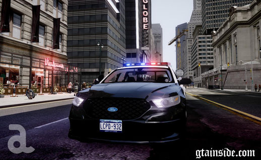 2013 Ford Police Interceptor - Liberty City Police Department (ELS7)