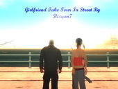 Girlfriend Take Tour In Street