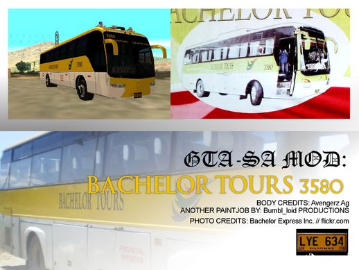 Bachelor Tours 3580