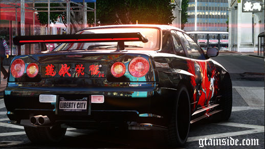 Nissan R34 Paintjob by eXTaron