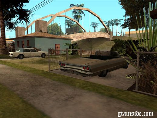 Trucks parked on Grove Street