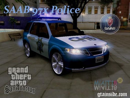 SAAB 97X Police