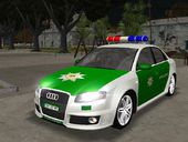 Audi RS 4 Polizei