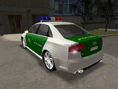 Audi RS 4 Polizei