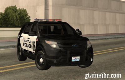 2011 Ford Police Interceptor Utility - Seattle (WA) Police Department