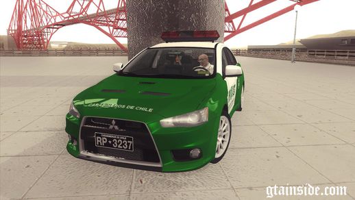 Mitsubishi Lancer De Carabineros De Chile