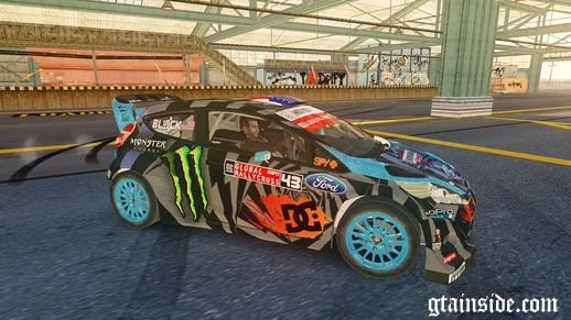 Ford Fiesta Rallycross - Ken Block [Hoonigan] 2013