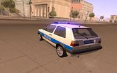 Volkswagen Golf Mk2 Policija