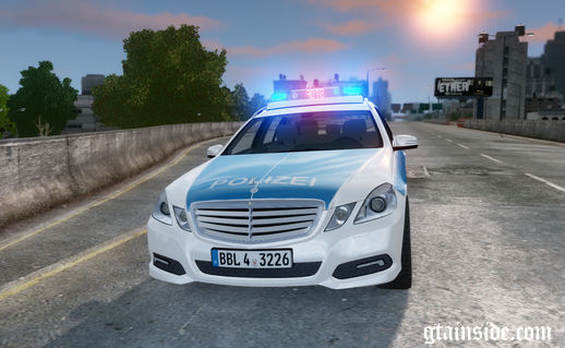 Mercedes Benz E-Class - Autobahnpolizei Brandenburg (ELS7)