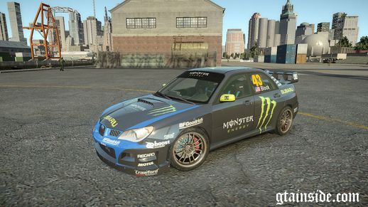 Subaru Impreza WRX STI GD Gymkhana ken block (DiRT3) 