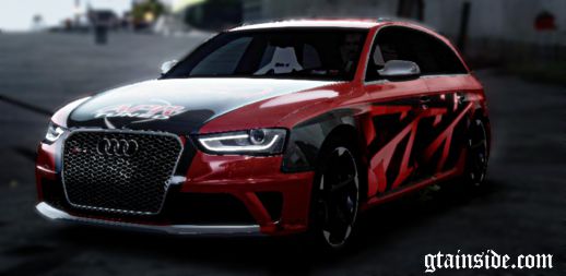 Audi RS4 APR Tuned Paintjob