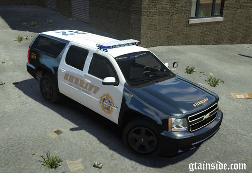 GTA V Blaine County Sheriff Chevrolet Suburban