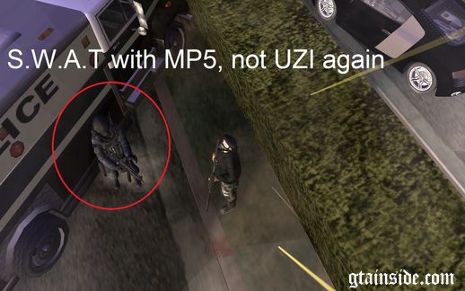 Change Cops Default Weapon