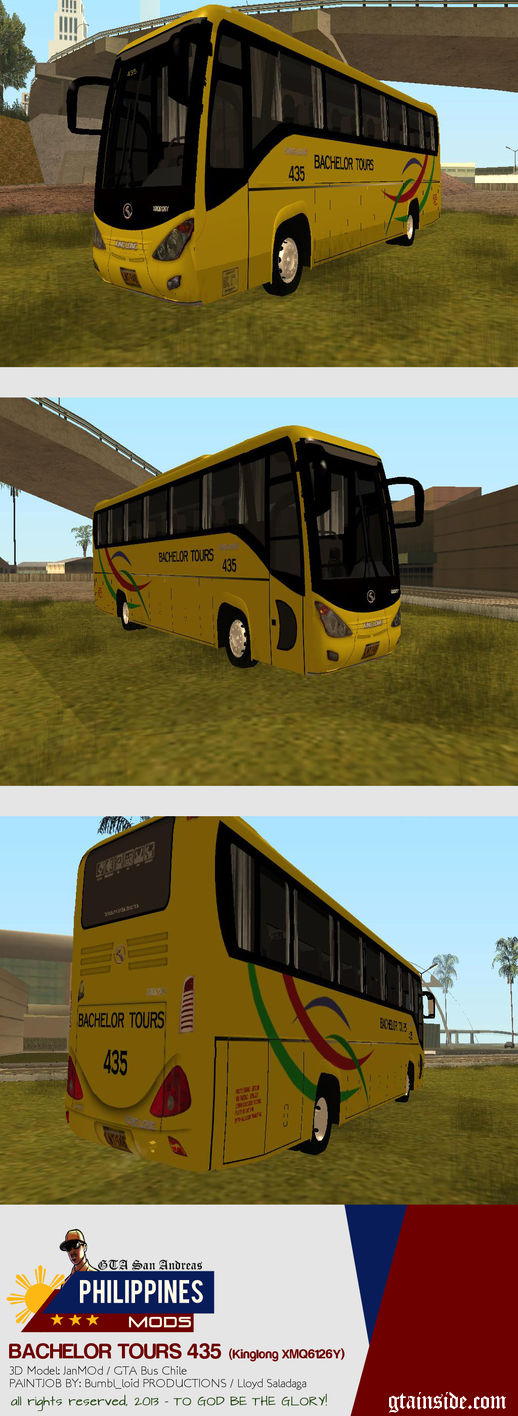 Kinglong XMQ6126Y - Bachelor Tours 435