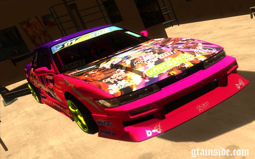 Nissan Silvia S13 Team Burst