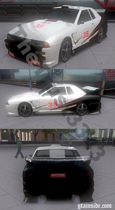 Elegy Black White Racing Texture