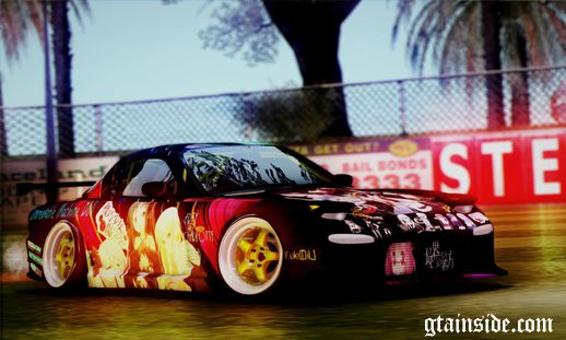 Mazda RX7 Unbreakable Machine Doll Itasha