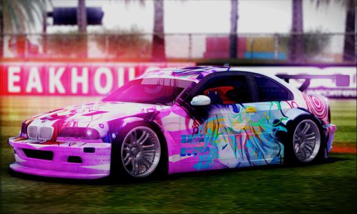 BMW M3 E46 GTR Golden Time Itasha