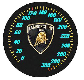 Simple Lamborghini SpeedoIV 