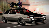 Toyota Corolla ae-86 helladrift