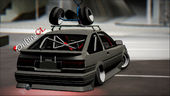 Toyota Corolla ae-86 helladrift