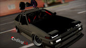 Toyota Corolla ae-86 helladrift