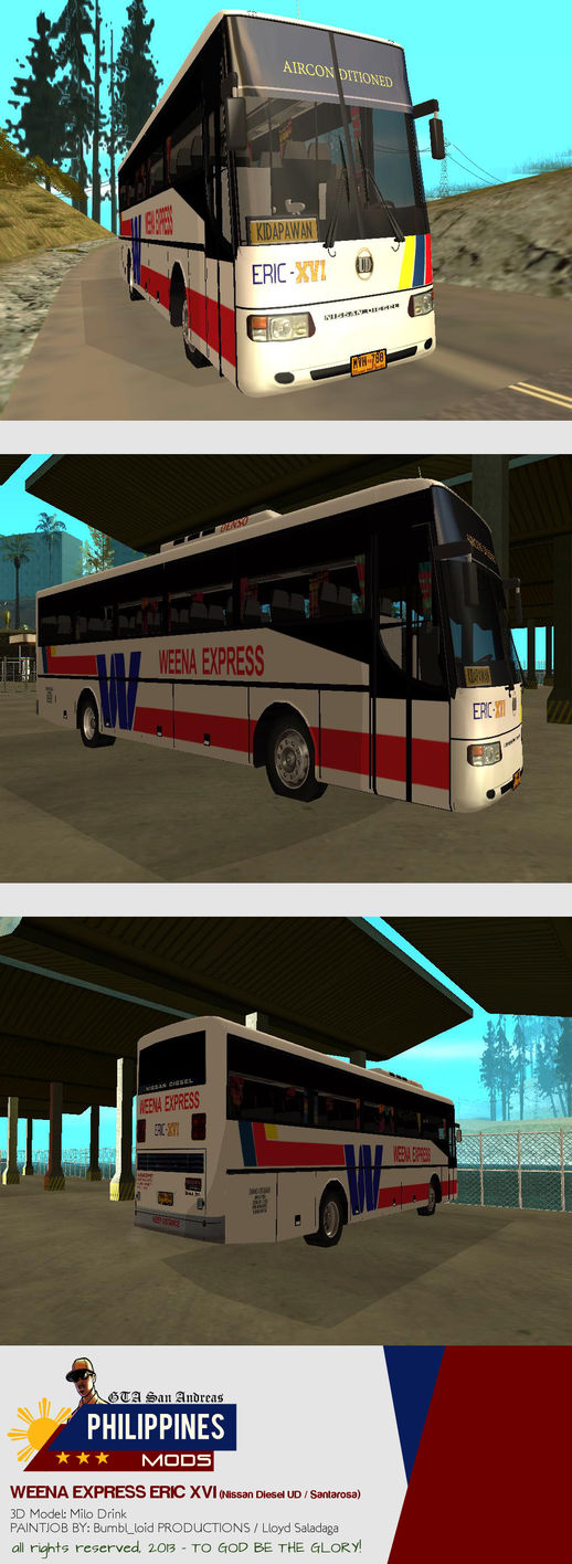 Nissan Diesel UD / Santarosa - Weena Express Eric-XVI